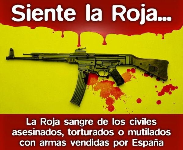 España exportó armas a Bahrein, Arabia Saudí y Egipto en plena Primavera Árabe Siente-la-roja